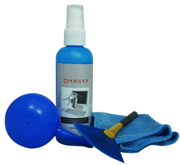 Kit de limpieza Naceb Technology NA-612 - Limpiador, LCD/TFT/Plasma Kit de limpieza Naceb Technology NA-612 - Limpiador, LCD/TFT/Plasma